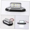 ULTECHNOVO 2pcs Led Car License Plate Light Tail Light for