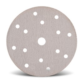 Wfix Craft IK88 Sanding Discs 150 mm Velcro with 15-Hole Perforation for Random Orbital Sanders | Grit P120 - Medium - 50 Professional Sandpaper Set for Wood Sanding