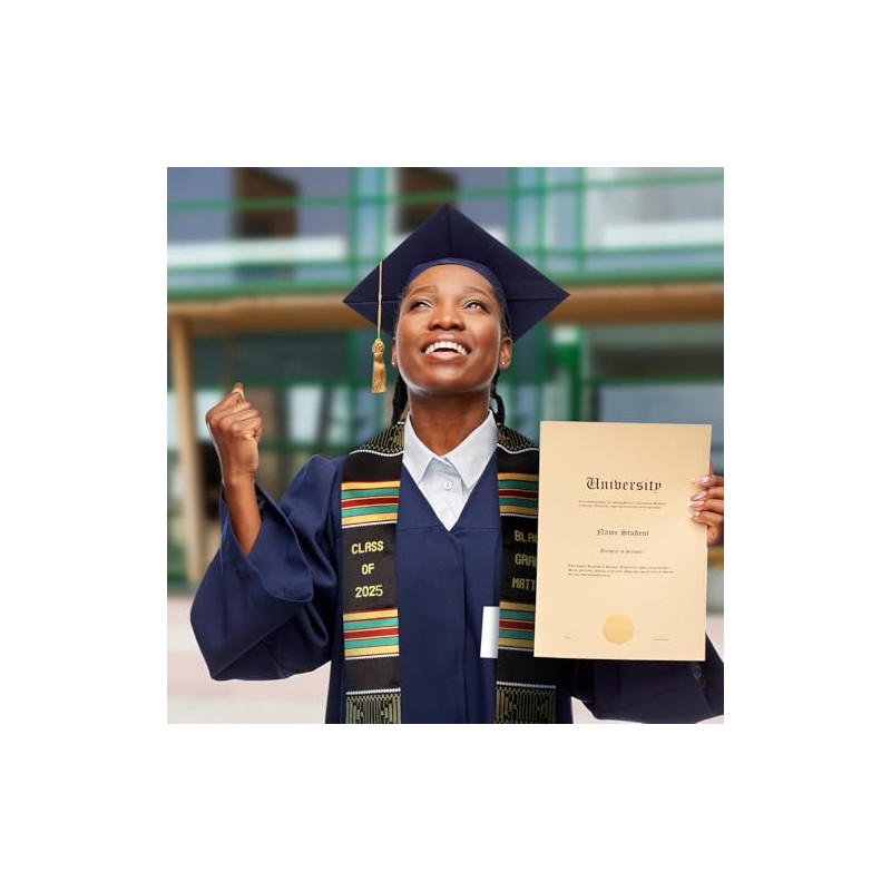 Berlune Mexico Graduation Stole Class of 2025 Grad Sash Unisex