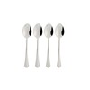 Oneida Juilliard Fine Flatware Teaspoons, 0.15 LB, Metallic