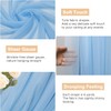 Wokceer Wedding Arch Draping Fabric 28.7" x 20FT Dusty Blue