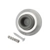 Everbilt Satin Chrome Commercial Grade Wall Door Stopper Wall Protector