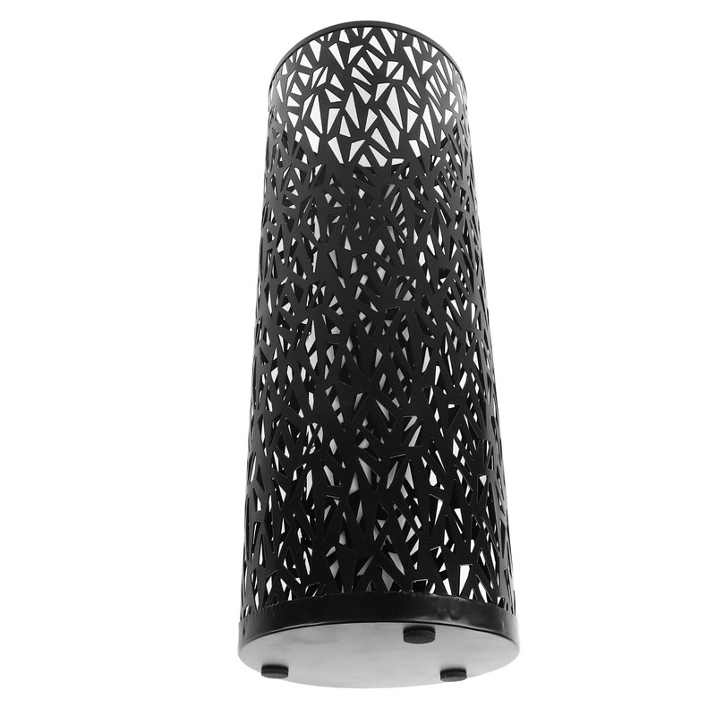 Umbrella Stand Rack for Entryway Metal Hollowed Freestanding Round Umbrella
