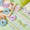GORGECRAFT 27m 6 Rolls Easter Ribbon Set Pastel Easter Grosgrain