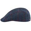 Sterkowski Norte Flat Cap Harris Tweed Peaked Cap for Men