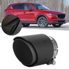 Carbon Fibre 80 mm Inlet 101 mm Outlet Tail Throat