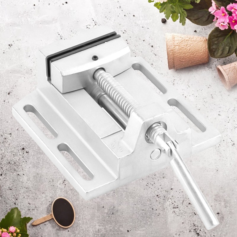 Industrial Heavy Duty 2.5" Drill Press Vice Milling Drilling Clamp