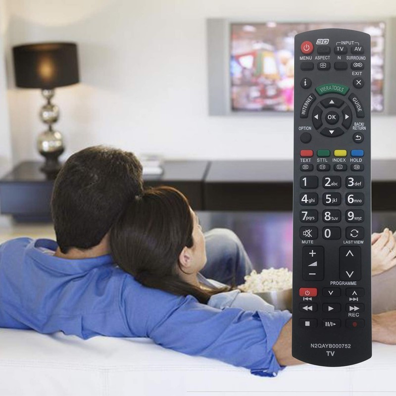 FOXRMT Replacement Panasonic Remote Control for Panasonic Smart TV N2QAYB000487