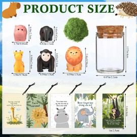 Fumete 35 Set Back to School Supplies for Students Teachers Employee Appreciation Gifts Bulk for Coworker Staff Emotional Support Positive Desk Pets Small Thank You Gifts for Team Volunteer(Grassland)