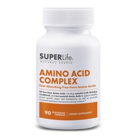 Fresh Start Amino Acid Complex - Fast Absorbing & Free Form Essential & Branched Chain Amino Acids BCAAs | Supports Muscle Growth, Strength & Recovery | Supplement - 90 Capsules