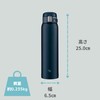 Zojirushi Mahobin SM-SF60-AD Water Bottle, 20.3 fl oz (600 ml),