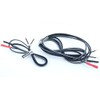 Bicycle Light Cable Double Cable Set of 2 Length 210 cm / 60 cm - Single Sided Flat Connector