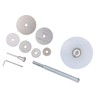 10PCS Set Inside Pipe Cutter Carbon Steel and Stainless Steel