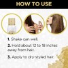 jerome russell Build Temporary Hair Color Spray, Gold, 3.5 Ounce