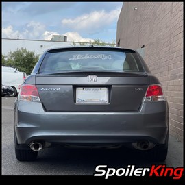 SpoilerKing Rear Window Roof Spoiler Visor (284R) Compatible with Honda Accord 2008-2012 4 Door Sedan