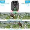 GardePro A5 Wildlife Camera, 64MP 1296p H.264 Video Trail Camera,
