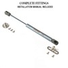 Gazeer 6 Pcs 100N/22.5lb Gas Strut Lift Support Cabinet Door