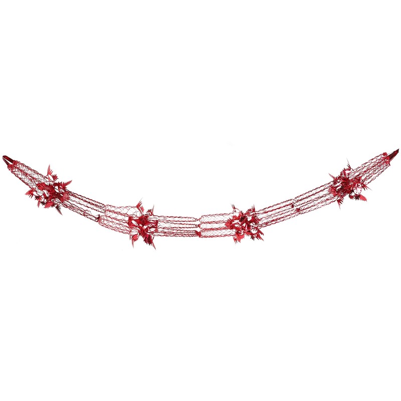 Christmas Concepts® 9ft x 1ft Large Square Foil Garland Festive