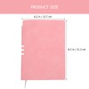 Operitacx Soft Cover Notebook Imitation Leather Business Notepad Decorative Scrapbook