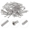 HanTof 50Pcs Extra Long Outlet Screws, Electrical Wall Plate Switch