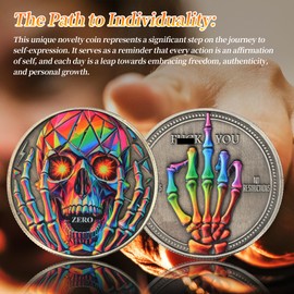 F4godwar F.U. Attitude Challenge Coin - The Ultimate Defiant Token