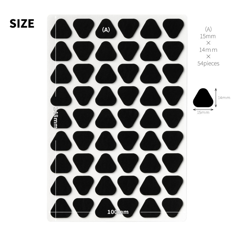 GRIPLUS Gripplus Ultra-thin and Strong Anti-slip Sticker for Musical Instruments,