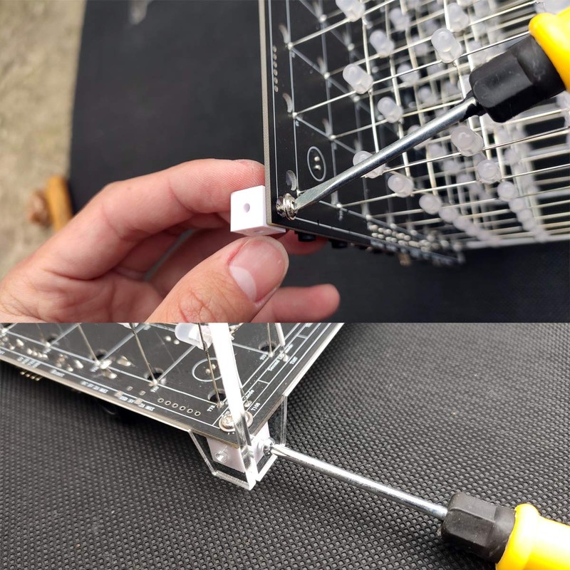 iCubeSmart 3D LED Cube Housing Transparent Acrylic Only Applies to