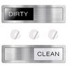 Eobiim Dishwasher Magnet Clean Dirty Sign, Premium Strong Clean Dirty