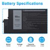 BOWEIRUI TVKGH Laptop Battery for Dell Latitude 9510 9520 Series