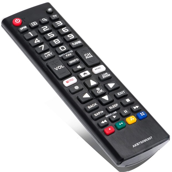 AKB75095307 Replacement IR Remote Control fit for LG TV 43UJ6560