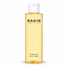 Nakin Face Toner, Anti Aging Toner for Face with Hyaluronic Acid, Witch Hazel and Aloe Vera, Anti Wrinkle Hydrating Cleanser, Skin Brightening Facial Cleanser for Glowy Skin, Vegan Skincare, 150ml
