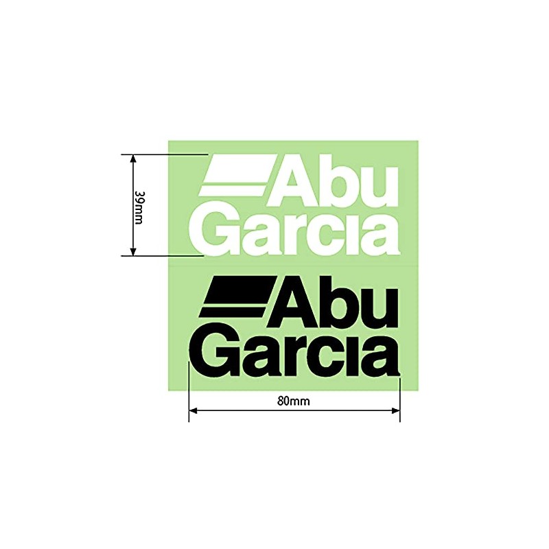 Abu Garcia (アブガルシア) Cutting Sticker 80mm