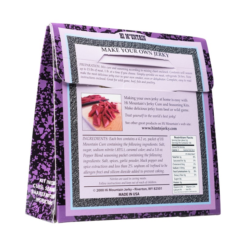 Hi Mountain Jerky Seasoning and Cure Kit | PEPPER BLEND