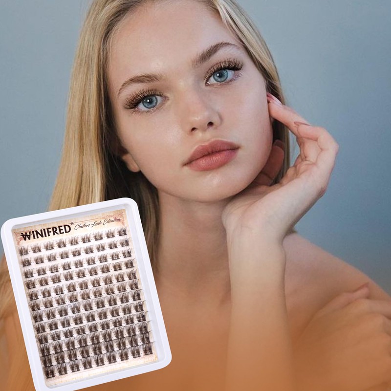 Winifred Brown Lash Clusters Kit - Natural Eyelash Extension Kit