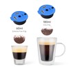i Cafilas Refillable 2 Coffee Capsules for Tassimo Bosch, Reusable