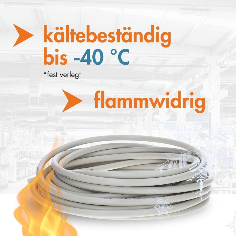 10 m Lapp 1030202 LiYY PVC Control Cable 4 x