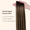 HOTBANANA Tape in Hair Extensions Human Hair, DIY Cut Wide