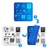Biutee Nail Image Plate Set of 12 Nail Plates 1