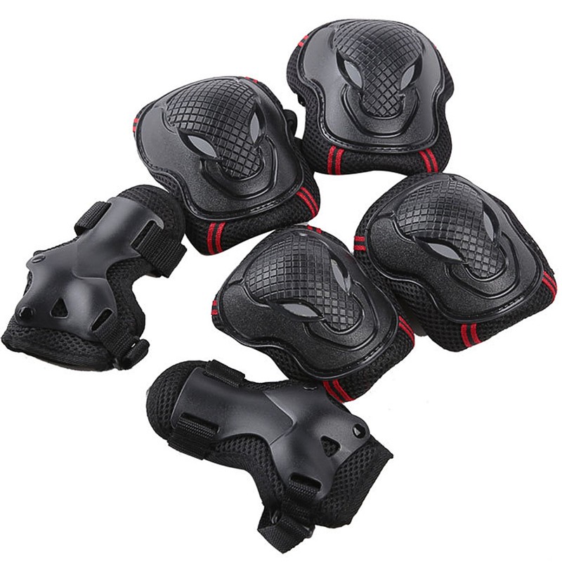Knee Pads Set 6 Protector Kit Knee Pads Elbow Pads