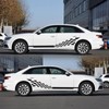2pcs Stripe Car Decal Graphic Universal Waterproof Self Adhesive Removable