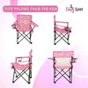Emily Rose Kids Folding Chair | Beach Chair with Safety