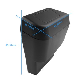 ruiya 2022 Toyota New Model Noah 90 Series / Voxy 90 Series Dedicated Trash Can Side Box Trash Can For Passenger Side Car Side Side Trash Can Door Trash Can Car Storage Box Small Storage Box ABS