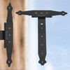 KOTARBAU® Set of 2 Cross Hinges Black 300 mm Shutter