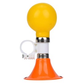 Kids Children Bicycle Scooter Bike Cycling Horn Metal Warning Bell 3 Color for Boys Girls Accessory (Orange)