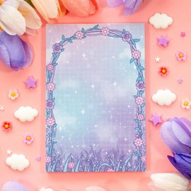 Notepad - 4 in x 6 in, 50 Sheets, NOT Sticky:_Rose Sky