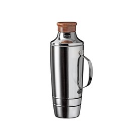 Crafthouse Signature Collection Stainless Steel, 50 Oz. Double Walled Jumbo Cocktail Shaker, Silver