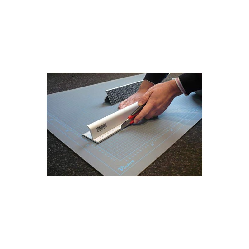 Victor - Regla de seguridad profesional de aluminio de 12