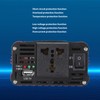 800W Solar Car Power Inverter DC48V 60V To AC220V Power