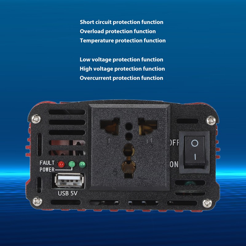 800W Solar Car Power Inverter DC48V 60V To AC220V Power