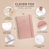Clever Fox Teacher Planner Spiral – School Year Planner with